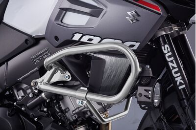 Suzuki V-Strom 1000 Accessory Bar - Silver