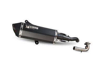 Scorpion Serket Full System Exhaust - Vespa GTS300 (2008 - Current)
