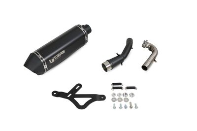 Scorpion Serket Full System Exhaust - Vespa GTS300 (2008 - Current)