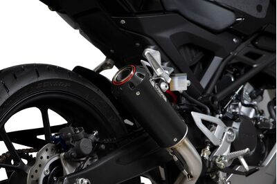 Scorpion Red Power Full System Exhaust - Honda CB125 R (18 - Current) - Black CeramicScorpion Red Power Full System Exhaust - Honda CB125 R (18 - Current) - Black Ceramic