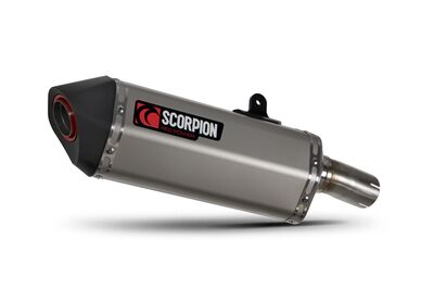 Scorpion Serket Exhaust - Honda CB1000R (2018 - 2019) - Satin Titanium
