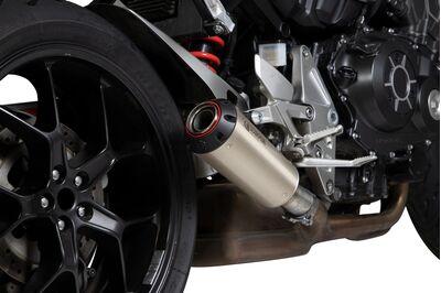 Scorpion Red Power Exhaust - Honda CB1000R (2018 - 2019) - Satin Titanium