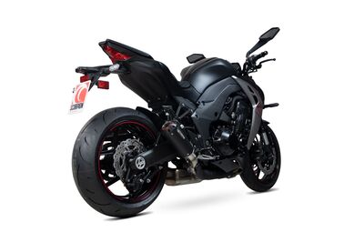 Scorpion Red Power Exhaust - Kawasaki Z1000 (2017 - 2019) - Black Ceramic