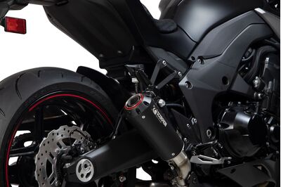 Scorpion Red Power Exhaust - Kawasaki Z1000 (2017 - 2019) - Black Ceramic