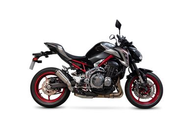 Scorpion Red Power Exhaust - Kawasaki Z900 (2017 - 2019) - Stainless Steel