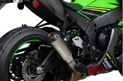 Scorpion Red Power Exhaust - Kawasaki ZX-10R (2016 - Current) - Satin Titanium