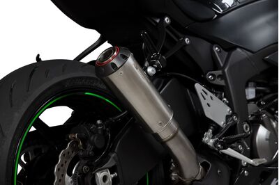 Scorpion Red Power Exhaust - Kawasaki ZX-6R (2019 - Current) - Stainless Steel