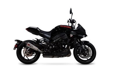 Scorpion Serket Taper Exhaust - Suzuki Katana (2019 - 2021) - Stainless Steel