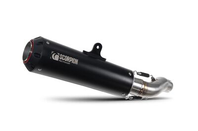 Scorpion Red Power Exhaust - Honda CMX500 Rebel (2017 - 2019) - Black Ceramic