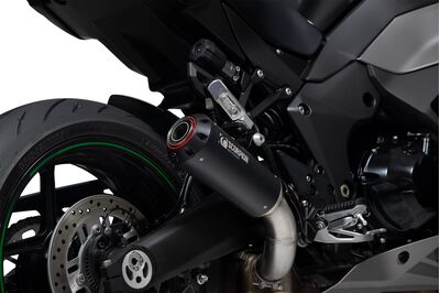 Scorpion Red Power Exhaust - Kawasaki Ninja 1000 SX (2020 - Current) - Black Ceramic