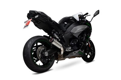 Scorpion Red Power Exhaust - Kawasaki Ninja 1000 SX (2020 - Current) - Stainless Steel