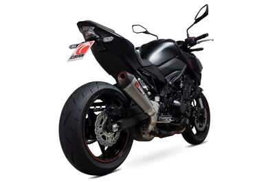 Scorpion Serket Exhaust - Kawasaki Z900 (Euro 5) (2020 - Current) - Satin Titanium