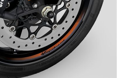Suzuki Hayabusa Wheel Rim Decal - Gold