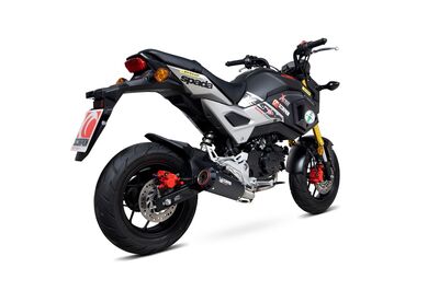 Scorpion Red Power Full System Exhaust - Honda MSX125 (2016 - Current) - Black Ceramic