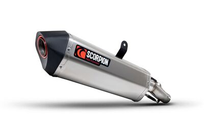 Scorpion Serket Parallel Exhaust - Triumph Tiger 900 (2020 - 2023) - Satin Titanium