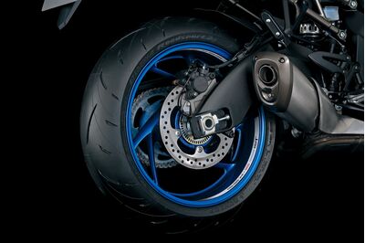 Suzuki GSX-S1000 GT Wheel Decal - White
