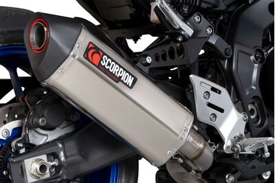 Scorpion Serket Full Exhaust System - Yamaha MT-09 (2021 - Current) - Titanium