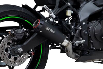 Scorpion Red Power Exhaust - Kawasaki ZX-R (20 - Current) - Black Ceramic