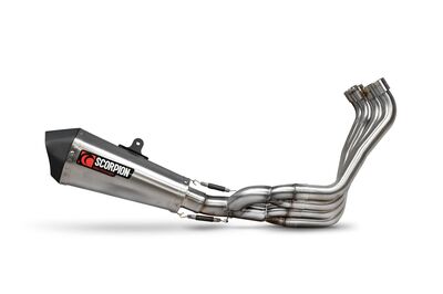 Scorpion Serket Exhaust System - Honda CB650R (2019 - 2023) - Stainless Steel