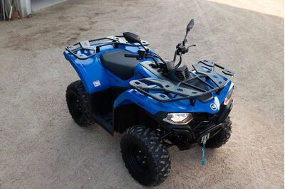 CFMOTO CFORCE 450 EPS Road Legal Quad - Hunter Green