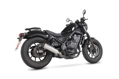 Scorpion Red Power Exhaust - Honda CMX500 Rebel (2020 - Current) - Stainless Steel