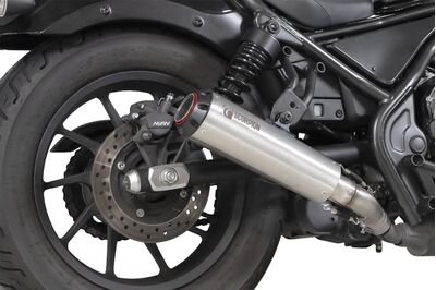 Scorpion Red Power Exhaust - Honda CMX500 Rebel (2020 - Current) - Stainless Steel