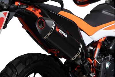Scorpion Serket Exhaust - KTM 790 Adventure (2019 - 2020) - Black Ceramic