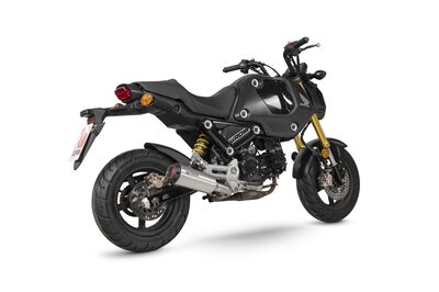 Scorpion Red Power Slip On Exhaust - Honda MSX125 (2021 - Current) - Stainless Steel