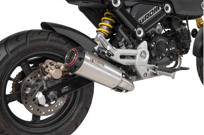 Scorpion Red Power Full System Exhaust - Honda MSX125 (2021 - Current) - Stainless Steel
