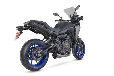 Scorpion Serket Full Exhaust System - Yamaha Tracer 7 (2020 - Current) - Stainless Steel