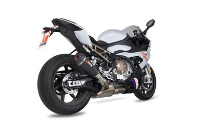 Scorpion Serket Taper Slip On Exhaust - BMW S1000RR (2019 - 2022) - Carbon Fibre