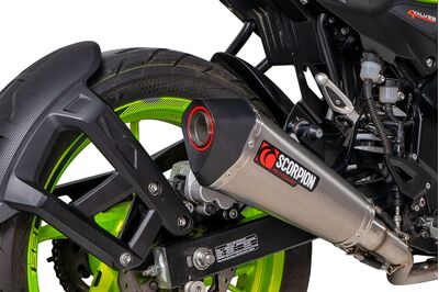 Scorpion Serket Taper Full System Exhaust - Keeway RKF-125 Euro 5 (2021 - Current) - Titanium