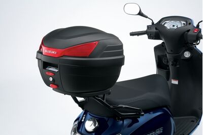 Suzuki Address 125 Top Case Set | Suzuki Genuine Accessories | Two Wheel Centre Mansfield Ltd | Free UK Delivery