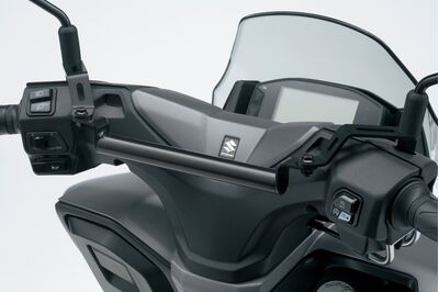 Suzuki Burgman Street 125 EX Accessory Mount Bar | Suzuki Genuine Accessories | Two Wheel Centre Mansfield Ltd | Free UK Delivery