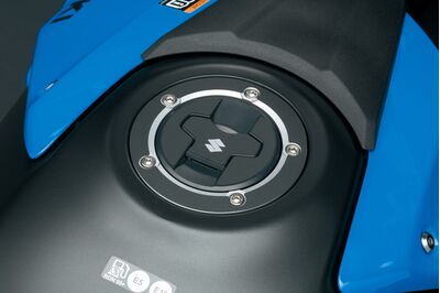 Suzuki GSX-8S Fuel Cap Protector - Black