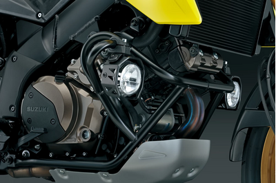 Suzuki V-Strom 1050/DE ABS LED Fog Lamp Set | Suzuki DL1050 DE V-Strom Accessories | Two Wheel Centre Mansfield Ltd | Free UK Delivery