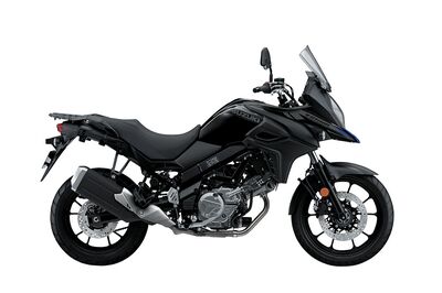 Suzuki V-Strom 650 - Glass Sparkle Black (YVB) | Two Wheel Centre Mansfield Ltd | Suzuki Motorcycle Dealers Nottinghamshire, Derbyshire, Leicestershire, Midlands, UK