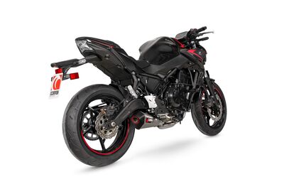 Scorpion Serket Taper Full Exhaust System - Kawasaki Z650 (2020 - Current) - Stainless Steel