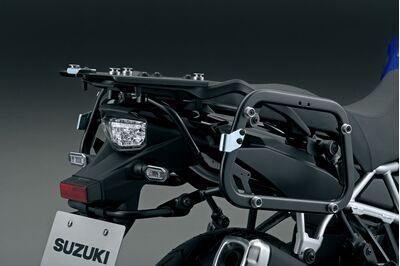 Suzuki V-Strom 800RE Aluminium Side Case Set - Silver
