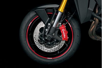 Suzuki GSX-S1000 GX Rim Decal - Red | Free UK Delivery from Two Wheel Centre Mansfield Ltd