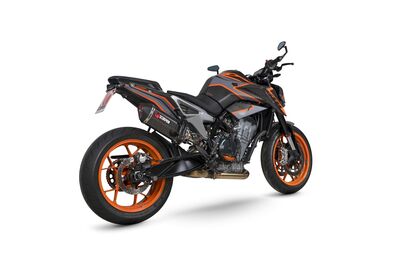 Scorpion Serket Parallel Exhaust - KTM 790 Duke (2023 - Current) - Carbon Fibre