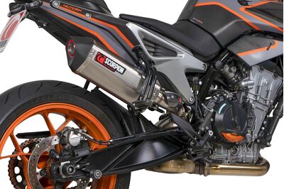 Scorpion Serket Parallel Exhaust - KTM 790 Duke (2023 - Current) - Titanium
