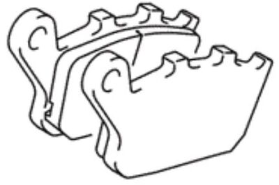 Suzuki SV650 Rear Brake Pad Set