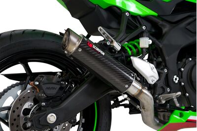 Scorpion RP1-GP Full Exhaust System - Kawasaki ZX-4RR (2023 - Current) - Carbon Fibre