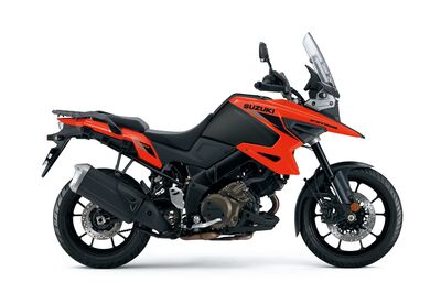 New Suzuki V-Strom 1050Glass Blaze Orange/Metallic Matt Black No.2 (CGH) | Two Wheel Centre Mansfield Ltd, Nottingham