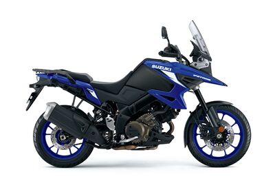 New Suzuki V-Strom 1050 Pearl Vigor Blue / Metallic Matt Black No.2 (CGJ) | Two Wheel Centre Mansfield Ltd, Nottingham