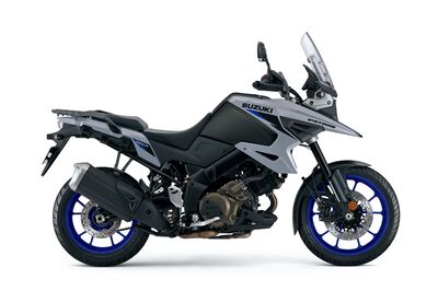 New Suzuki V-Strom 1050 Glass Matt Mechanical Grey / Metallic Matt Black No.2 (CQX) | Two Wheel Centre Mansfield Ltd, Nottingham