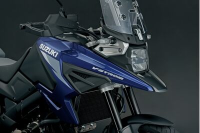 New Suzuki V-Strom 1050 Glass Matt Mechanical Grey / Metallic Matt Black No.2 (CQX) | Two Wheel Centre Mansfield Ltd, Nottingham