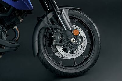 New Suzuki V-Strom 1050 Glass Matt Mechanical Grey / Metallic Matt Black No.2 (CQX) | Two Wheel Centre Mansfield Ltd, Nottingham
