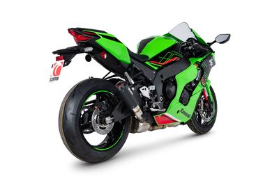 Scorpion Red Power Exhaust - Kawasaki ZX-10R (2021 - Current) - Black Ceramic